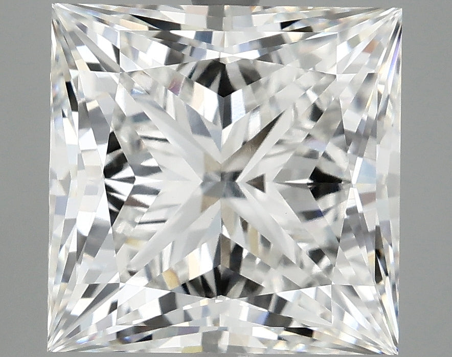 6.21ct Princess, F VVS2 — IGI