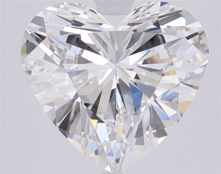 3.58ct Heart Lab-Grown Diamond — E VVS2, IGI Certified