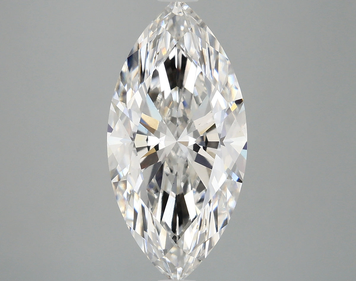 4.1ct Marquise, F VS1 — IGI