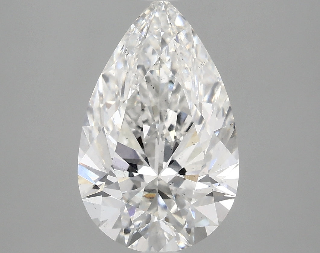 2.95ct Pear Lab-Grown Diamond — F VS2, IGI Certified