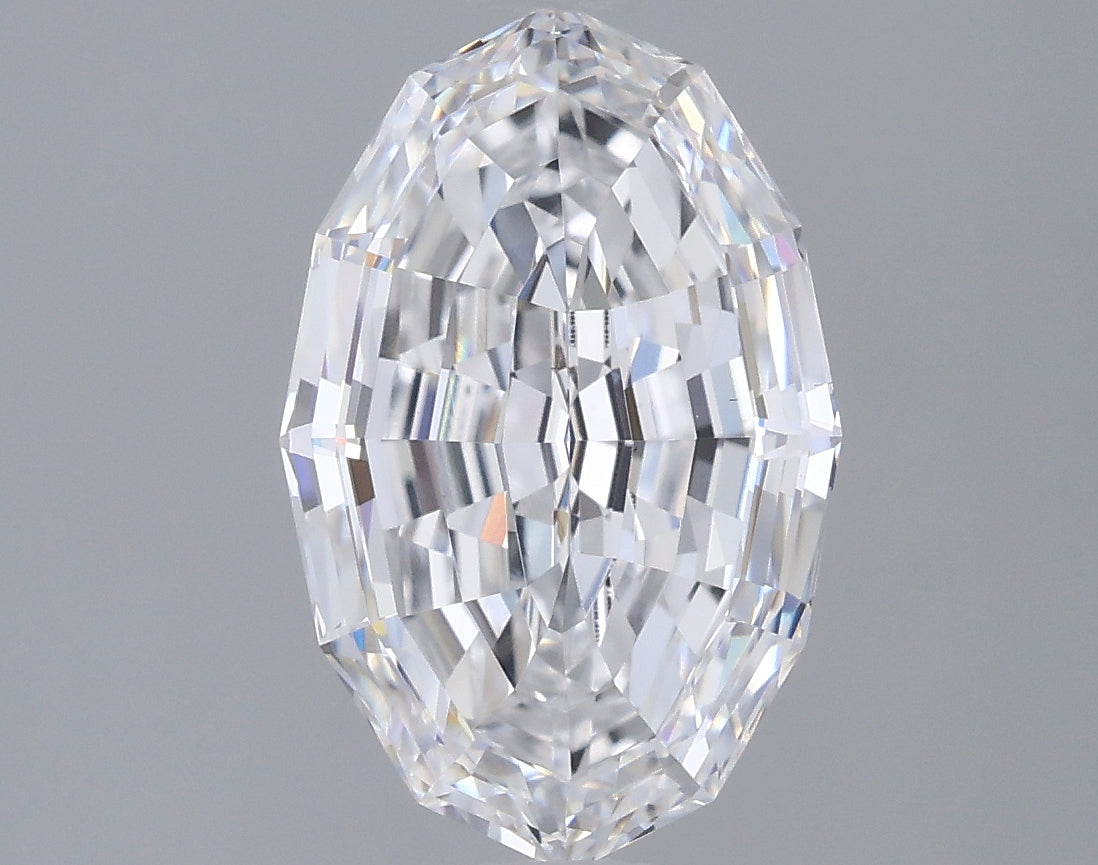 2.0ct Oval Step Cut Lab-Grown Diamond — D VS1, IGI Certified