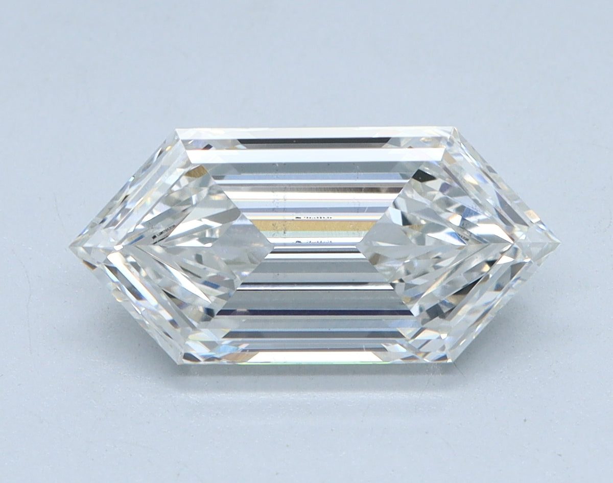 2.13ct Dutch Marquise Step, F VS2 — IGI