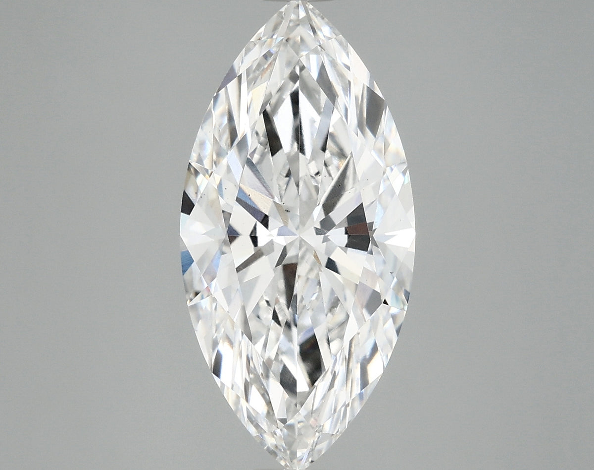 3.98ct Marquise Lab-Grown Diamond — D VS2, IGI Certified