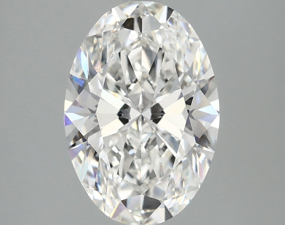 2.58ct Oval Lab-Grown Diamond — F VVS2, IGI Certified