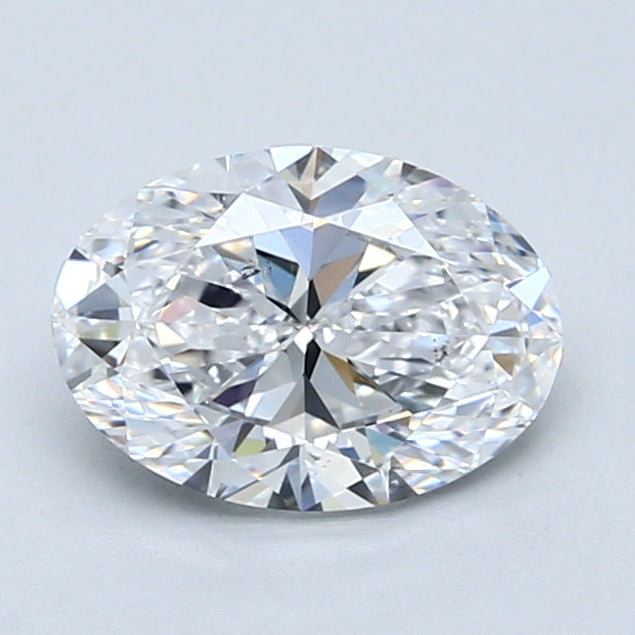 1.51ct Oval, D SI1 — GIA