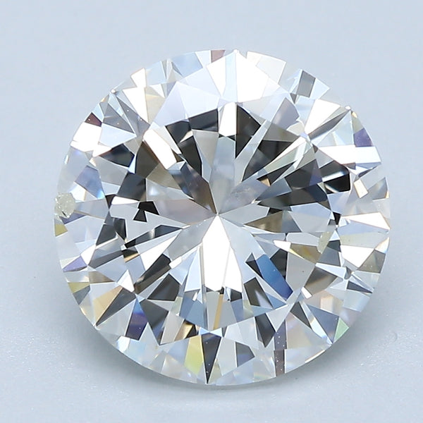 4.03ct Round Natural Diamond — H SI1, GIA Certified