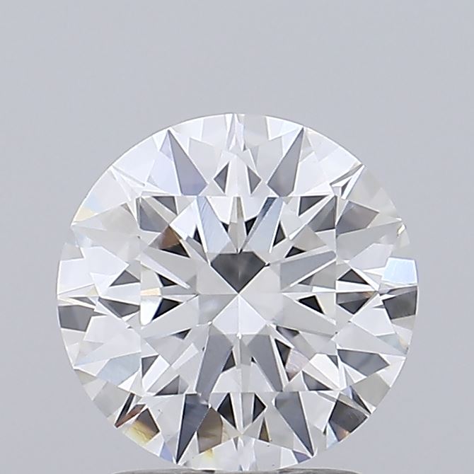2.08ct Round, E VVS2 — IGI