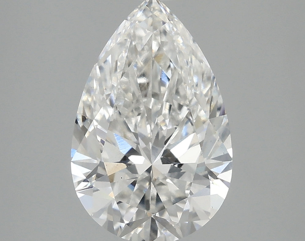 2.81ct Pear, E VS1 — IGI