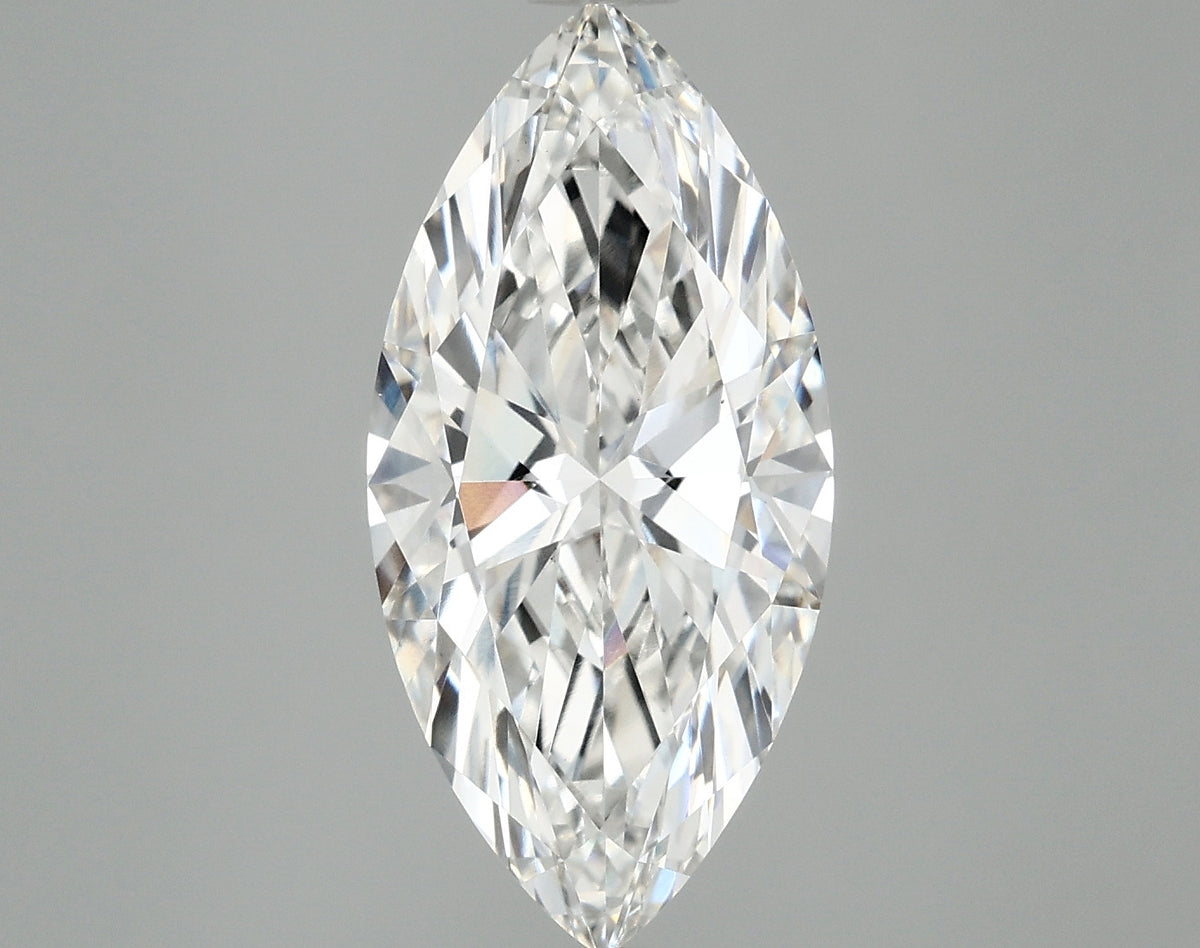 3.68ct Marquise Lab-Grown Diamond — F VVS2, IGI Certified
