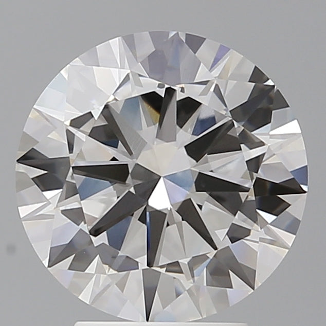 3.58ct Round, F VVS2 — IGI