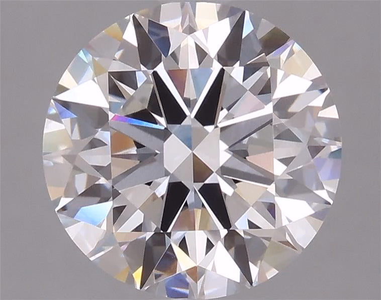 4.09ct Round, E VVS2 — IGI