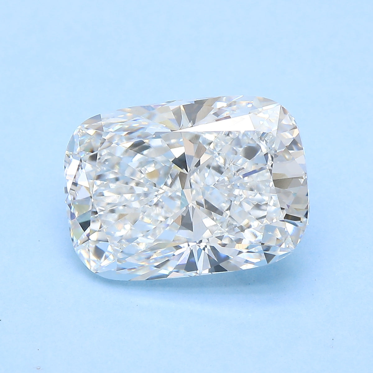 6.18ct Cushion Lab-Grown Diamond — D VVS2, IGI Certified