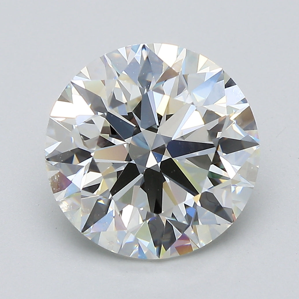 4.37ct Round Natural Diamond — I VVS2, GIA Certified