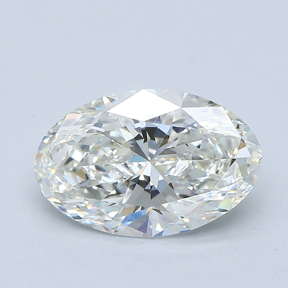 2.02ct Oval Natural Diamond — H VVS1, GIA Certified