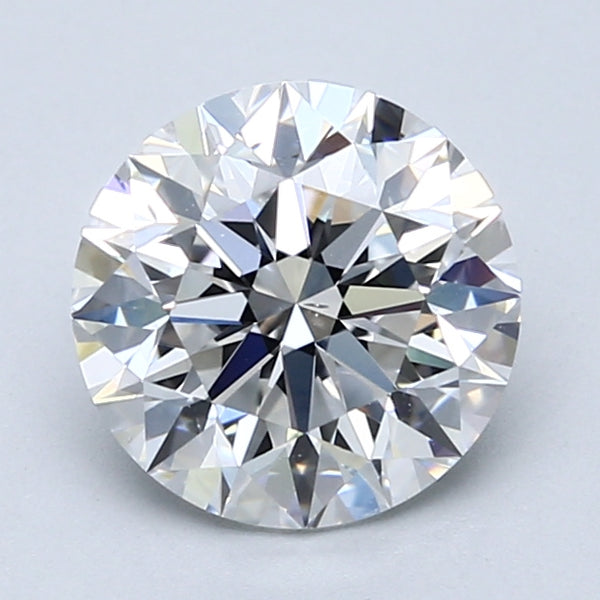 2.0ct Round, E VS2 — GIA
