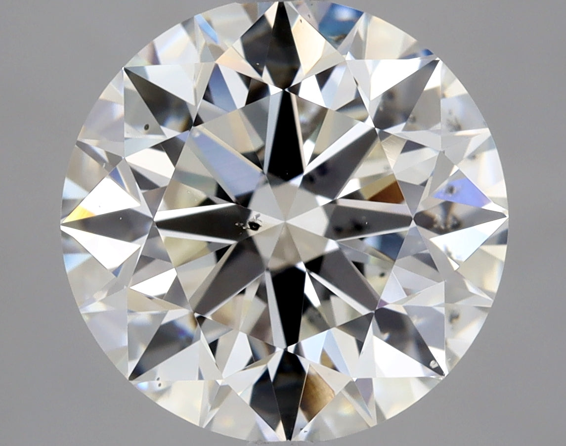 3.01ct Round Natural Diamond — H SI1, GIA Certified