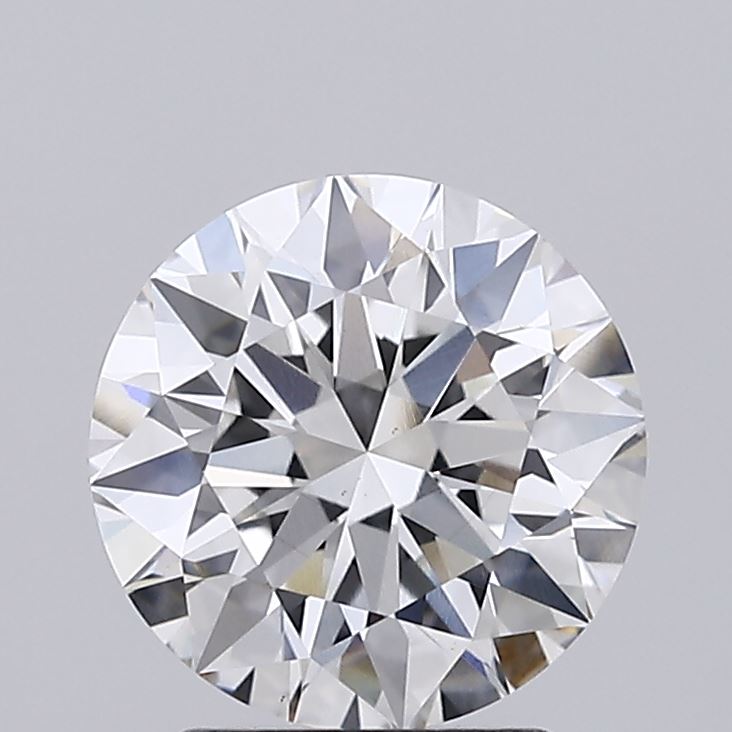2.18ct Round, F VS1 — IGI