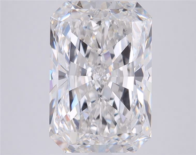 4.51ct Radiant, F VVS2 — IGI