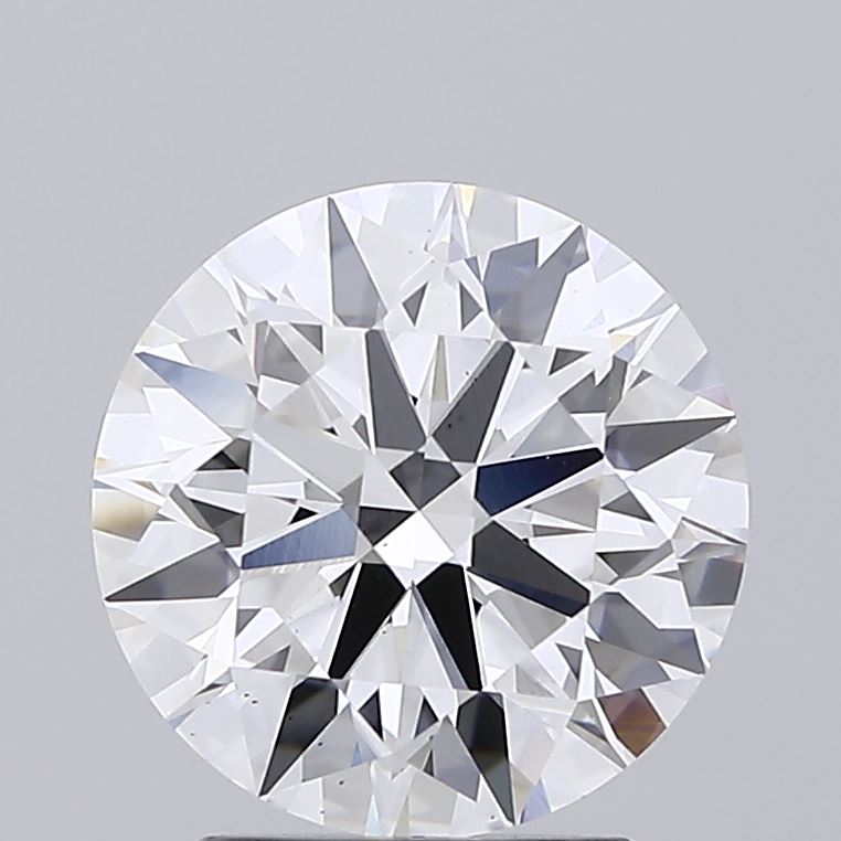 2.66ct Round, E VS2 — IGI