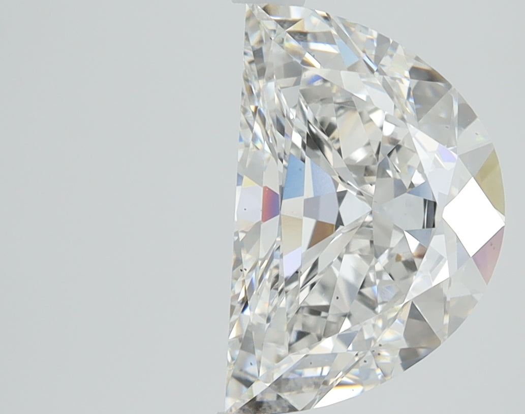 2.65ct Halfmoon Lab-Grown Diamond — E VS2, IGI Certified