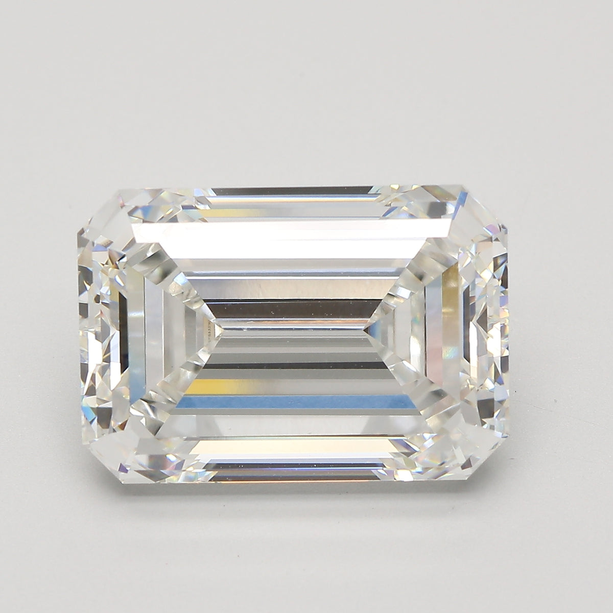 12.13ct Emerald Lab-Grown Diamond — F VS1, IGI Certified