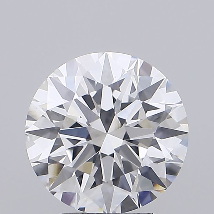2.17ct Round, D VVS2 — IGI