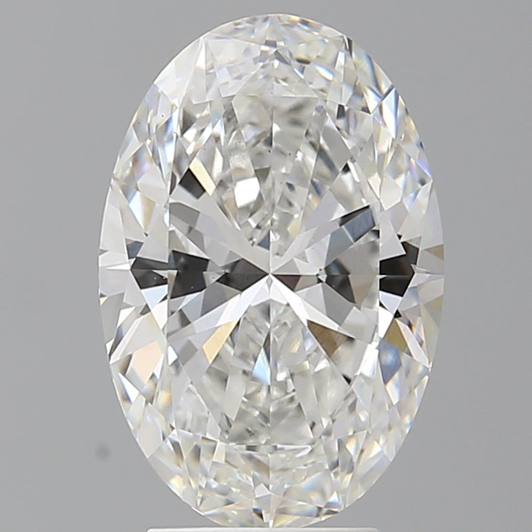 4.02ct Oval Lab-Grown Diamond — F VS1, IGI Certified