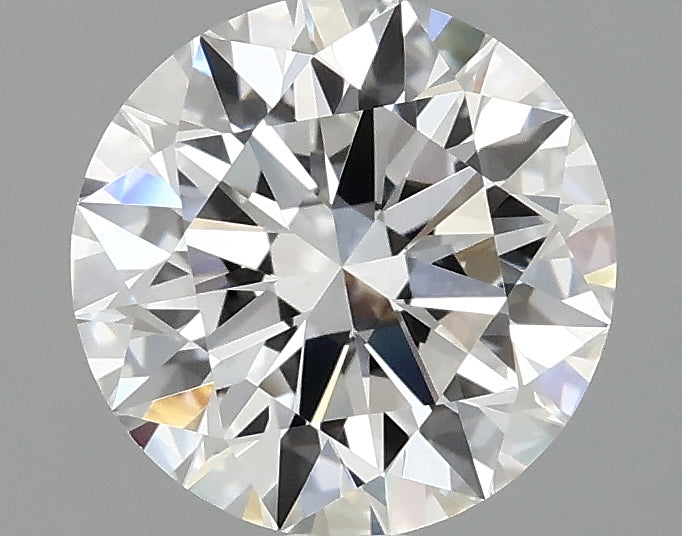 2.07ct Round, E VVS2 — IGI