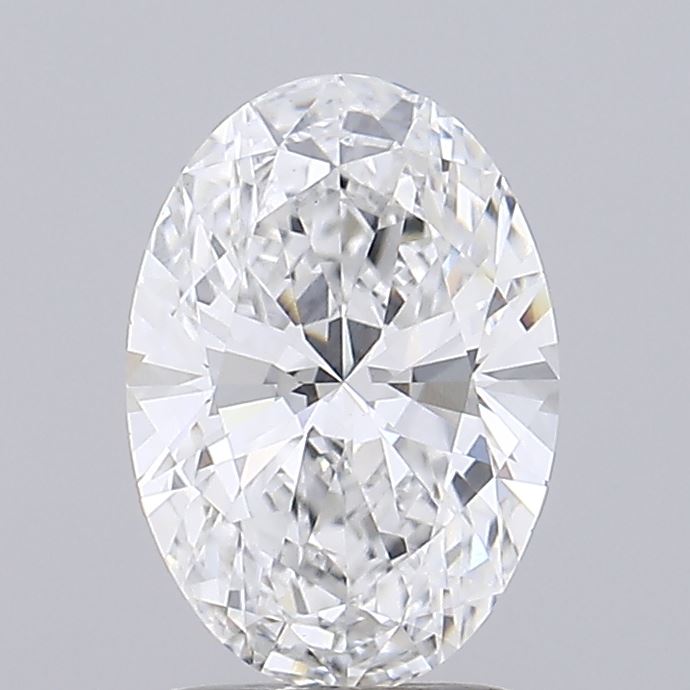 2.08ct Oval, D VS1 — IGI