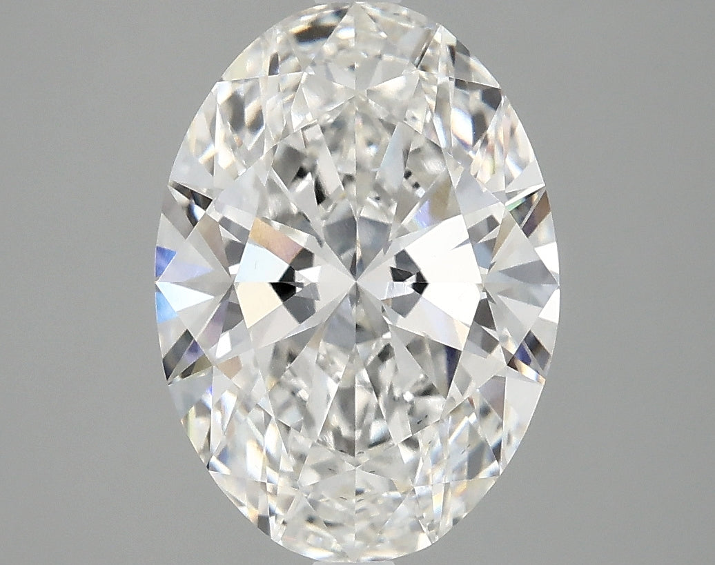 3.36ct Oval Lab-Grown Diamond — F VS1, IGI Certified