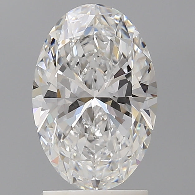 2.09ct Oval Lab-Grown Diamond — D VVS2, IGI Certified