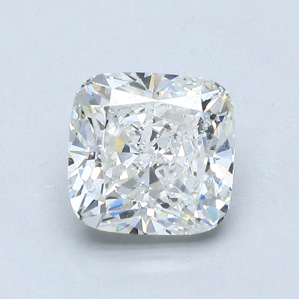 2.01ct CUSHION, H SI1 — GIA