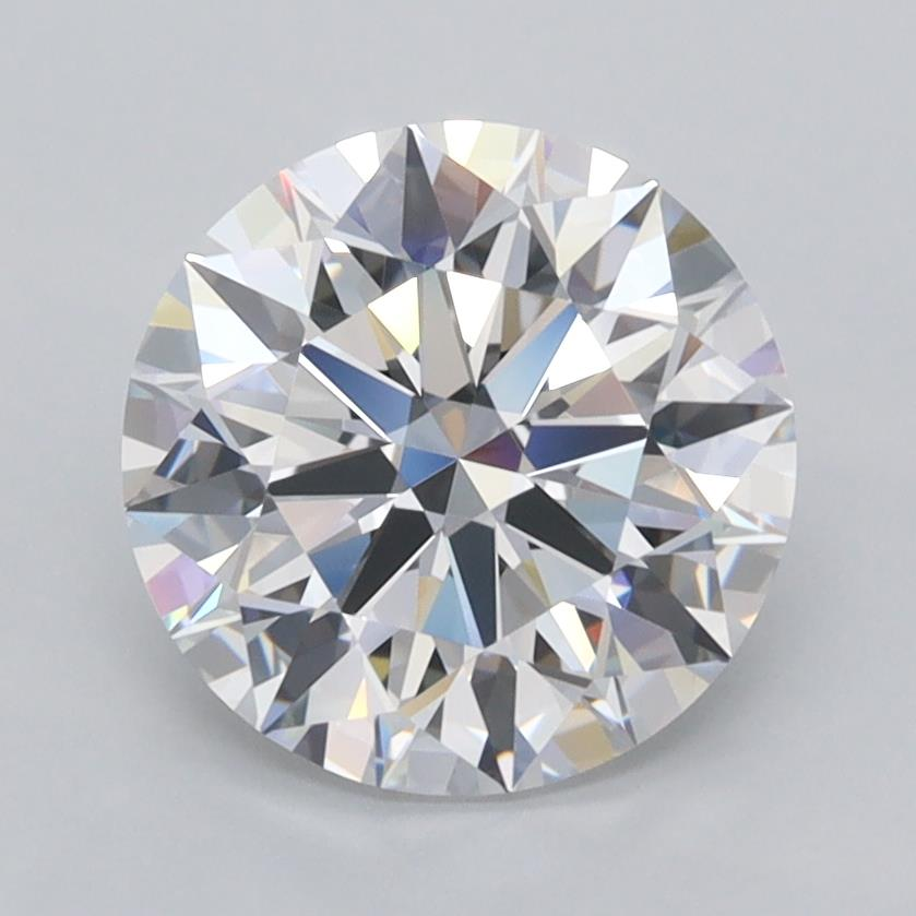 2.36ct Round, D VVS1 — IGI