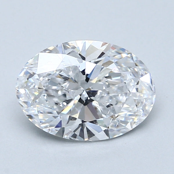 1.71ct Oval, D SI2 — GIA