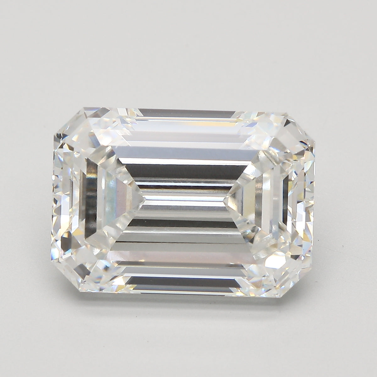 12.11ct Emerald Lab-Grown Diamond — F VS1, IGI Certified