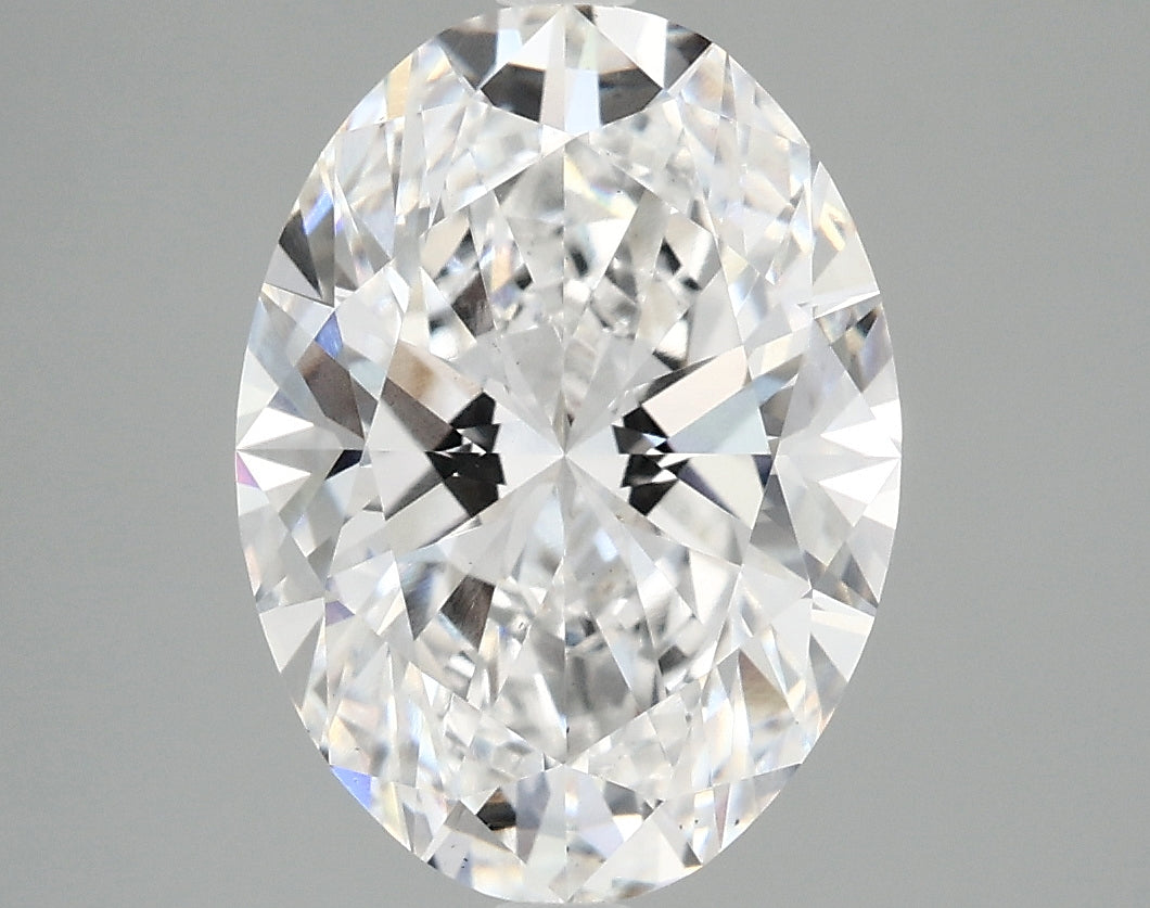 4.09ct Oval Lab-Grown Diamond — D VS1, IGI Certified