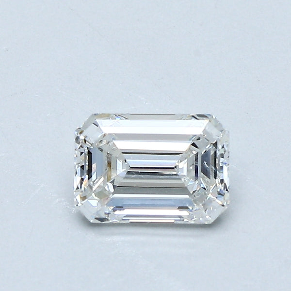 1.01ct EMERALD, F SI2 — GIA