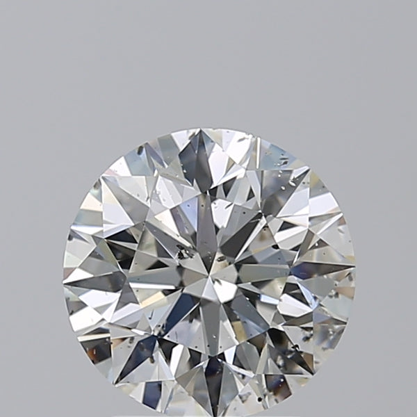 2.7ct Round, G SI2 — GIA