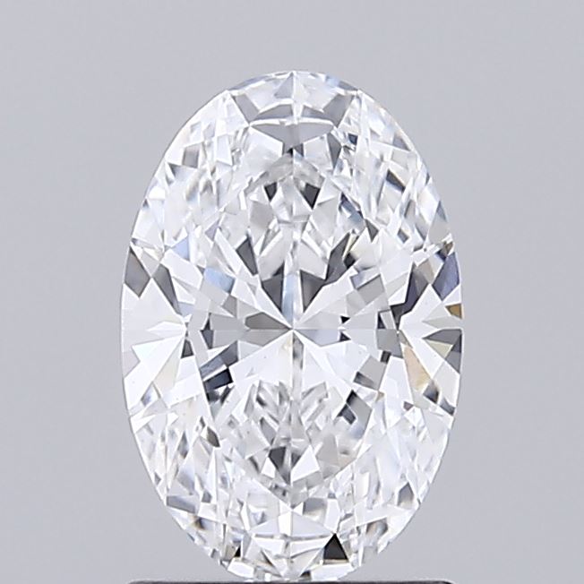 1.11ct Oval, D VS1 — IGI