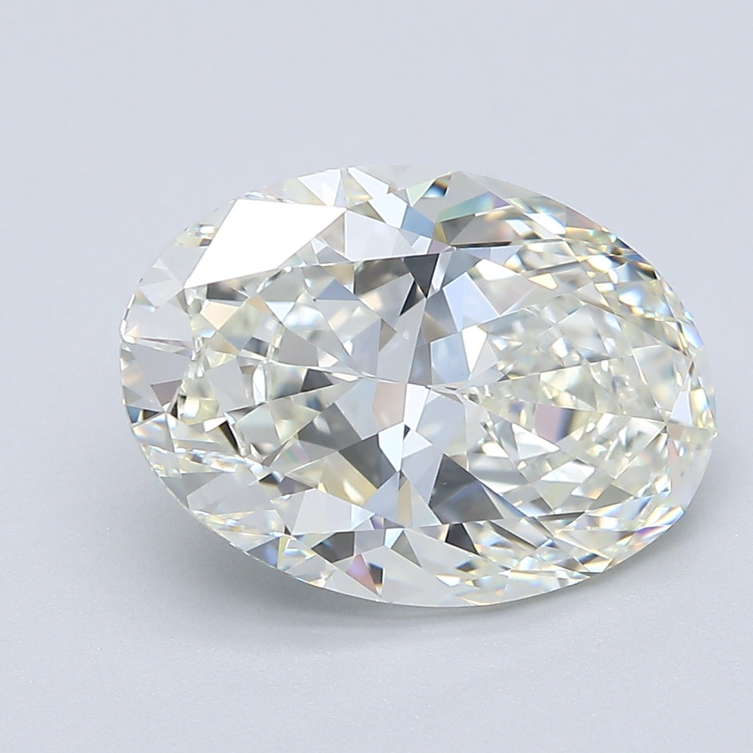 4.01ct Oval Natural Diamond — J VS1, GIA Certified