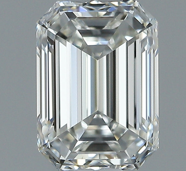 1.01ct EMERALD, I VVS1 — GIA