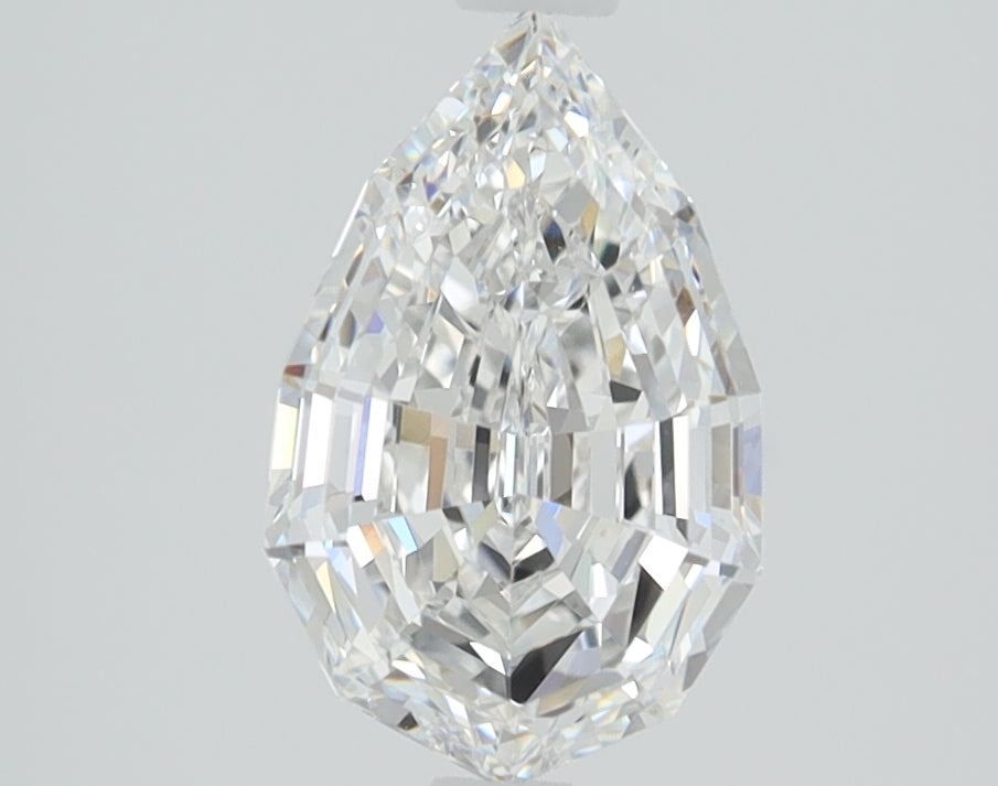 1.61ct Pear Step Lab-Grown Diamond — E VVS2, IGI Certified
