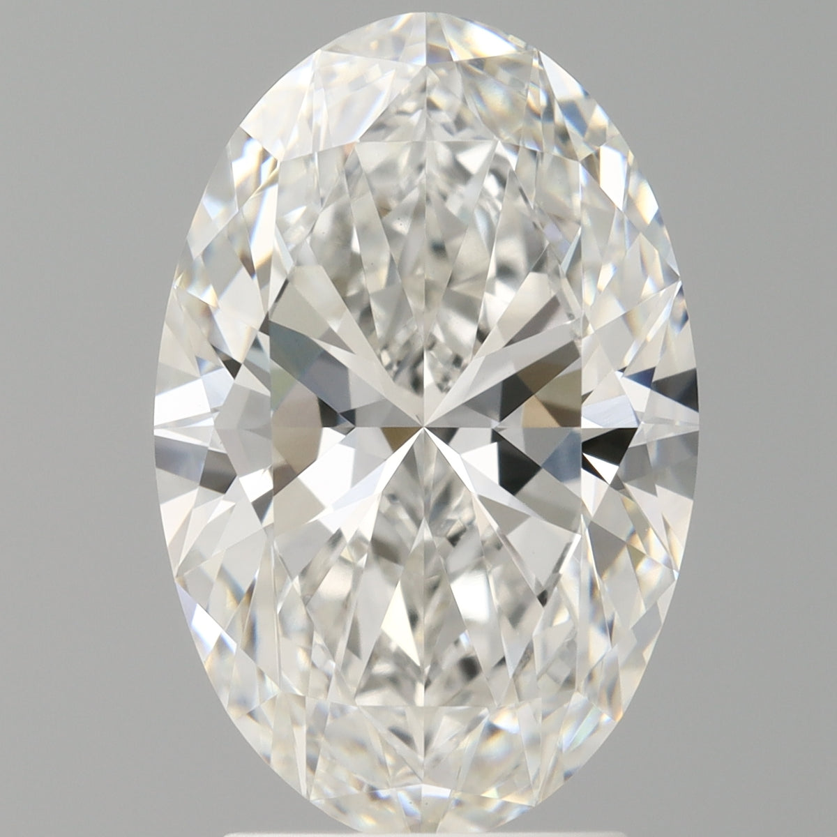 3.0ct Oval Lab-Grown Diamond — F VVS2, IGI Certified