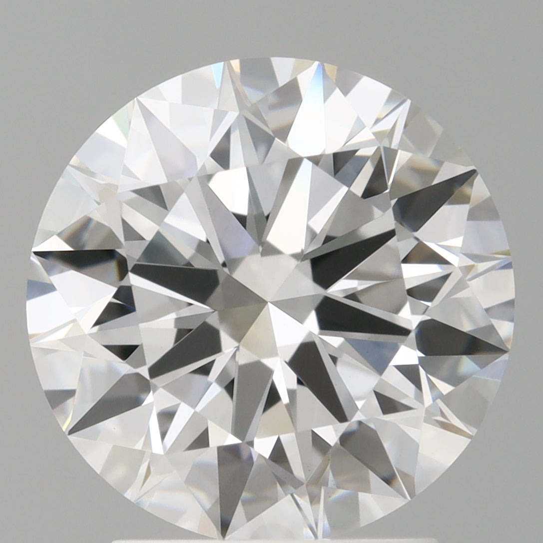 2.57ct Round Lab-Grown Diamond — D VVS2, IGI Certified