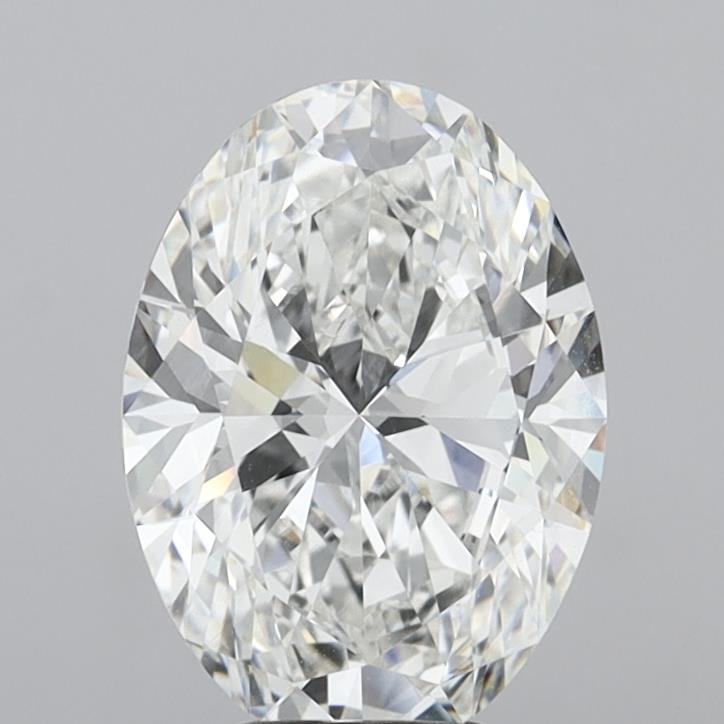 5.5ct Oval Lab-Grown Diamond — F VVS2, IGI Certified