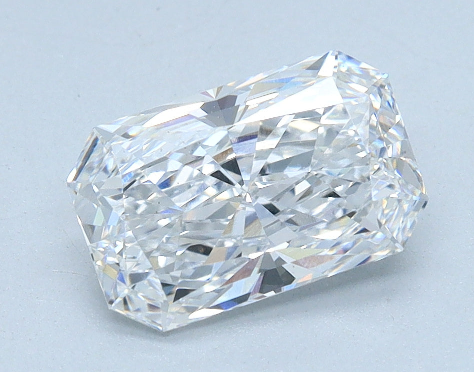 1.34ct Radiant, D VS2 — IGI