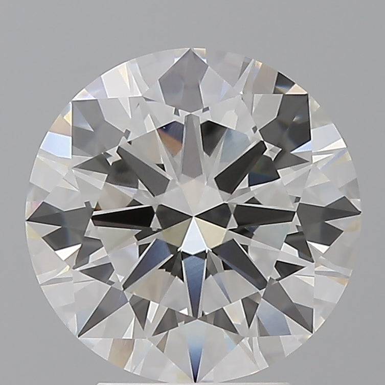 3.58ct Round, F VVS2 — IGI