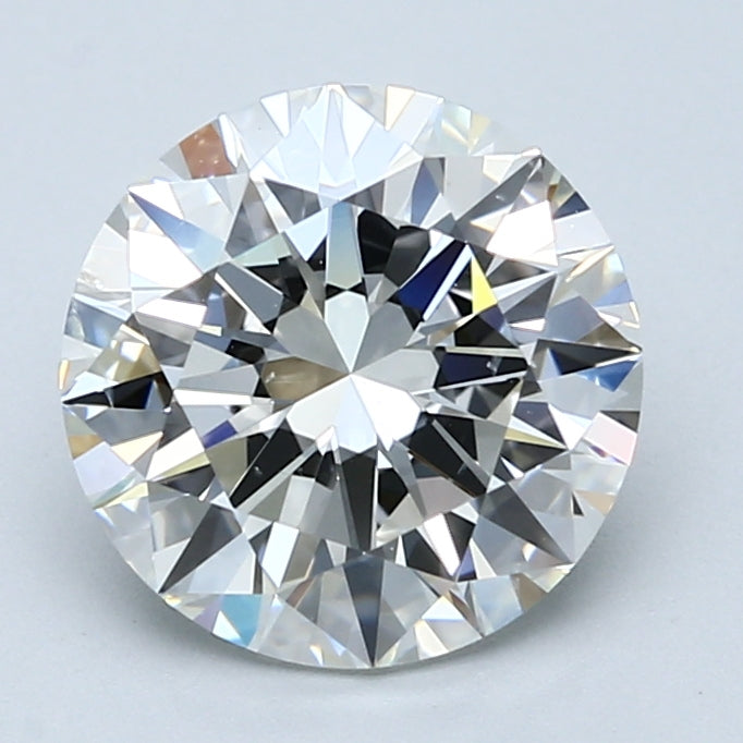 2.9ct Round Natural Diamond — G SI2, GIA Certified