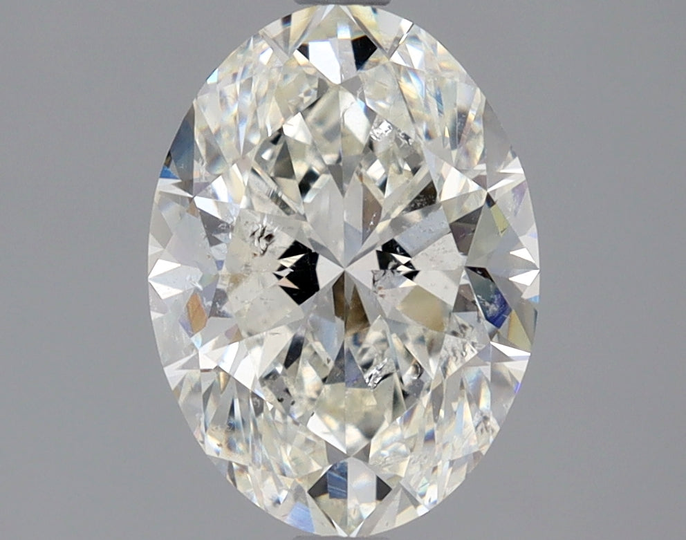 1.9ct Oval Natural Diamond — I SI2, GIA Certified