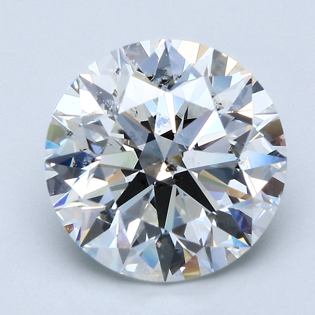 5.01ct Round, F SI2 — GIA — Laura Milman New York